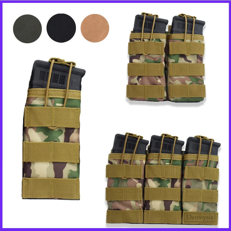 Tactical Pistol Magazine Pouch Paintball Airsoft Molle Pouches Shooting