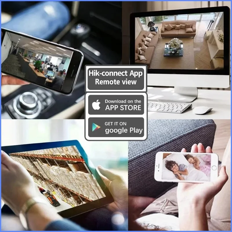 Kit Videocitofono Hikvision DS-KIS603-P(C) con Schermo da 7 Pollici, Telecamera 2MP, Comunicazione Bidirezionale, App Mobile, Multilingua, Wi-Fi, PoE, Casa Intelligente - immagine 6