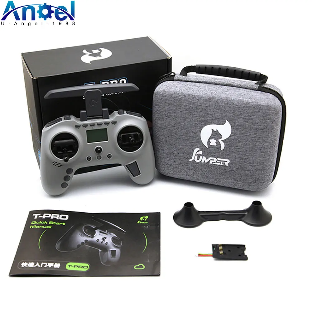 

Jumper T-Pro Tpro JP4IN1 ELRS ExpressLRS Radio Control Hall Gimbals Drones Airplane Multi-protocol Frsky Flysky DSM