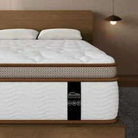 King Size Mattress 12 Inch, Extra Support for All Shapes - Motion Isolation Firm Mattress in a Box- Fiberglass Free, Mattress 1