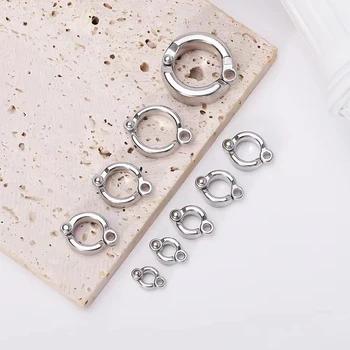 Parrot Leg Ring Stainless Steel Pet Bird Leg Ring Outdoor Flight Training Activity Anti Loss Open Leg Ring Foot Ring Chain 1