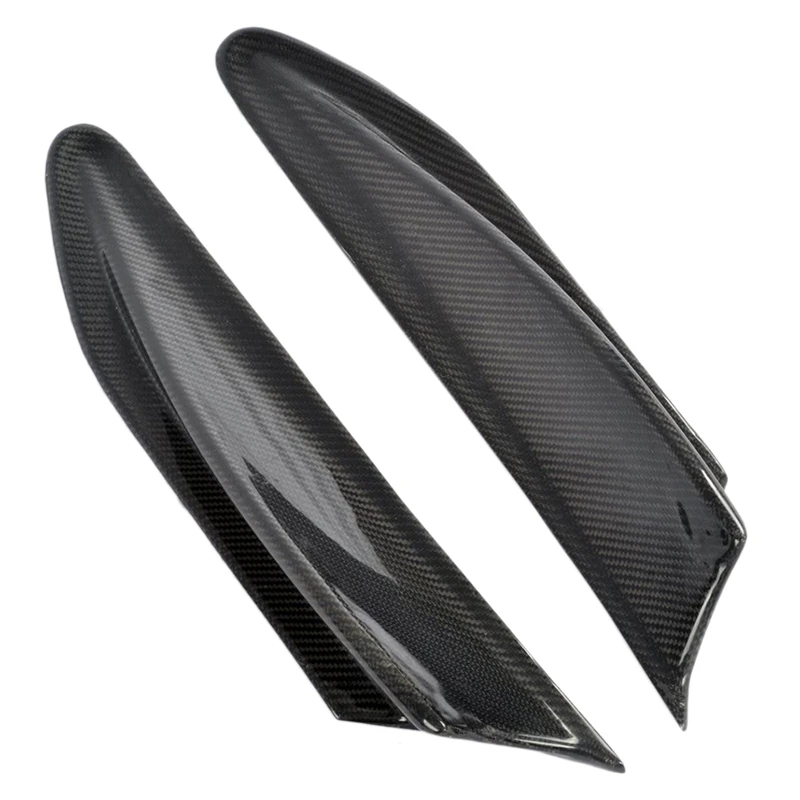 

NEW-Carbon Fiber Side Wing Fender Fin Vent Decorative Cover For Subaru BRZ Toyota 86 GT86 Scion FR-S