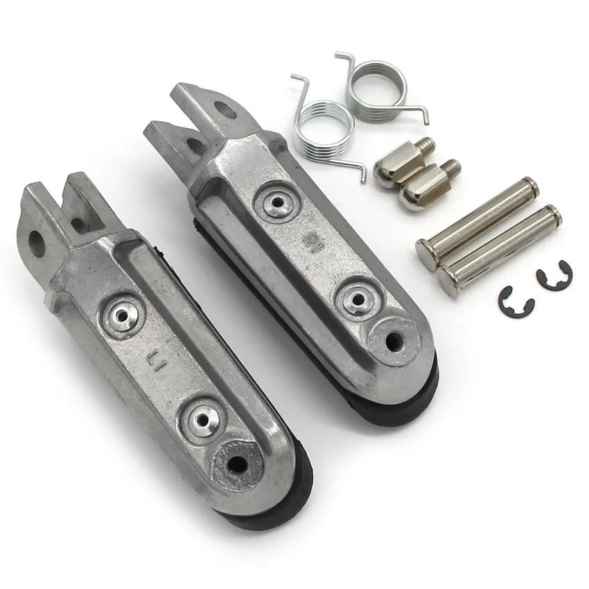 

Передние Подножки для мотоцикла, педали для Honda перехватчик VFR800 CBR600F 50642-MBG-D00 50612-KY4-900 50612-MY5-860, запчасти