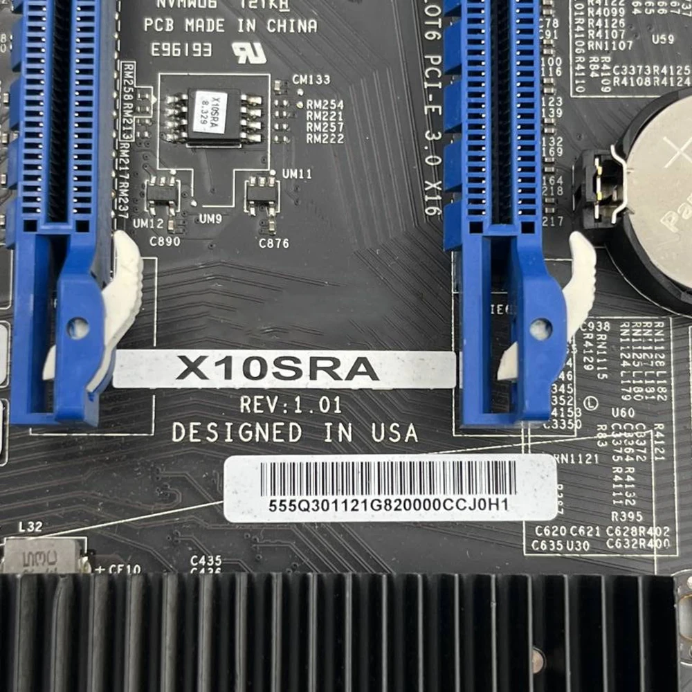 마더보드 Xeon E5-2600/1600 v4/v3 코어 i7 LGA2011 DDR4 PCI-E 3.0 SATA3 X10SRA