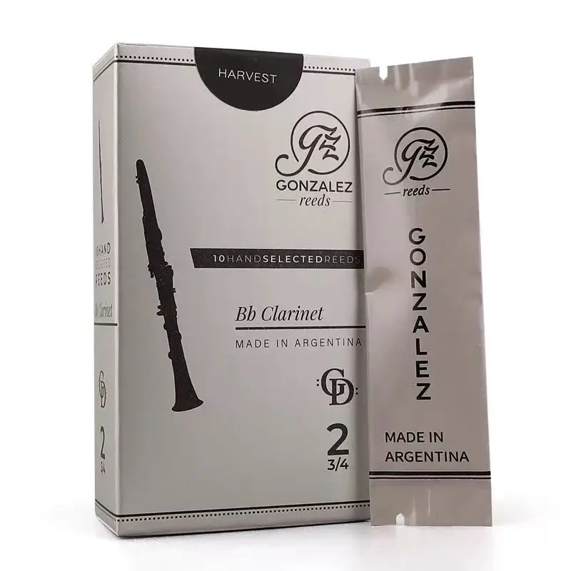 Gonzalez Bb Clarinet GD Reed Strength 2.5 2.75 3.0 3.25 3.5 Box of 10 Premium Reeds