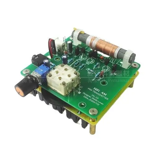 MediumwavetransmitterexperimentAMradiotransmitterDIYkittotest