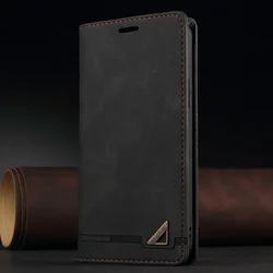 Elegant Anti - Theft Leather Flip Wallet Case for Galaxy S25 FE (Black)