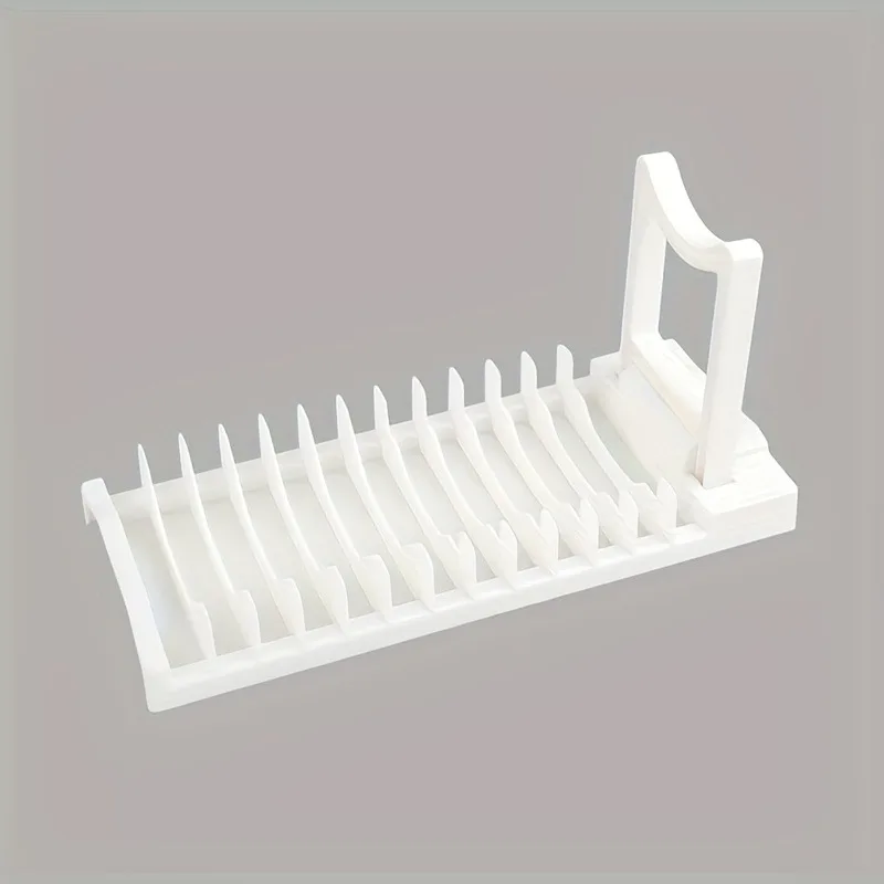 Compact Kitchen Dishware Drainage and Storage Rack