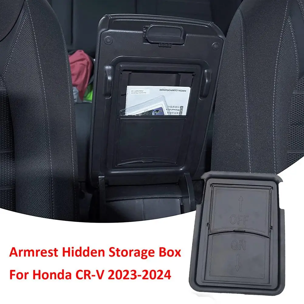 for Honda CRV CR-V 6th 2023 Car interior decoration partition armrest layer partition accessories box sandwich plate X3D7