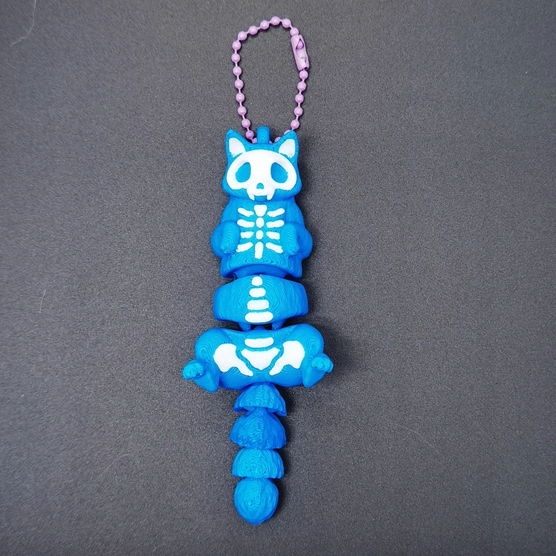 Personalized key hangings 3D Printed Pieces Creative Hanging Pieces for outdoor Backpack car decororation 1pcs stainless steel keychain charm decoration