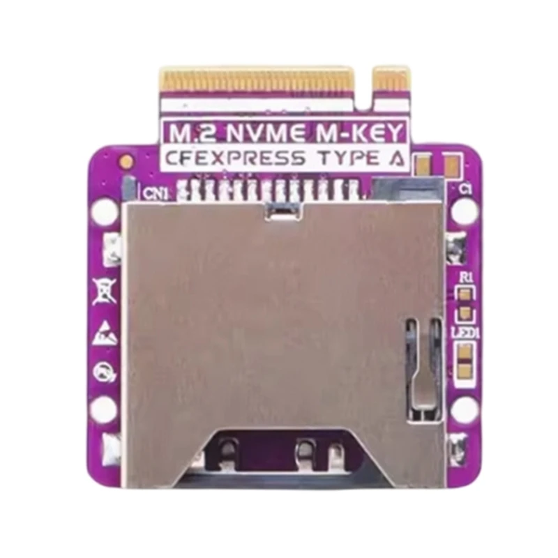 

Карта CFA — M.2 NVME. Карта CFexpress — M.2 NVME. Поддержка Pcie4.0. Высокая скорость. Простота в использовании.