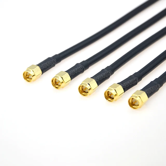 Cavo Coassiale Rg174 10m Cavo Coassiale RG174 50 Ohm, 10 Metri - Connettore A Coda Di Maiale Per Segnali RF, Ideale Per Fai Da Te E Progetti Radio - Foto 5