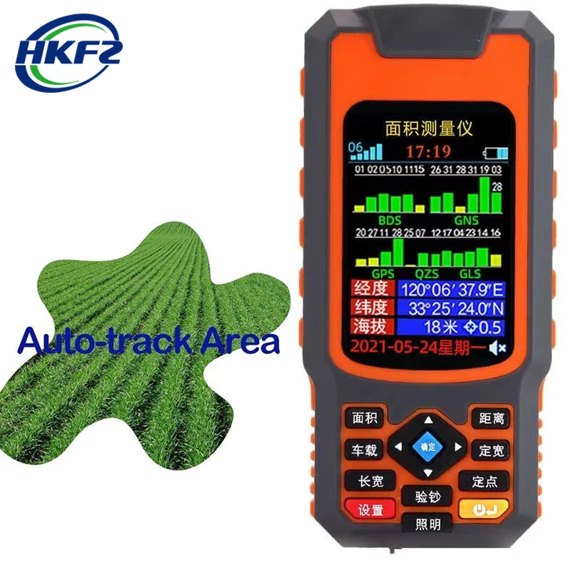 

Handheld 6 GPS Area Measure Meter Professional Length Test Tool For Farm Land Multifunctional Figure Track Measuring Equipment
