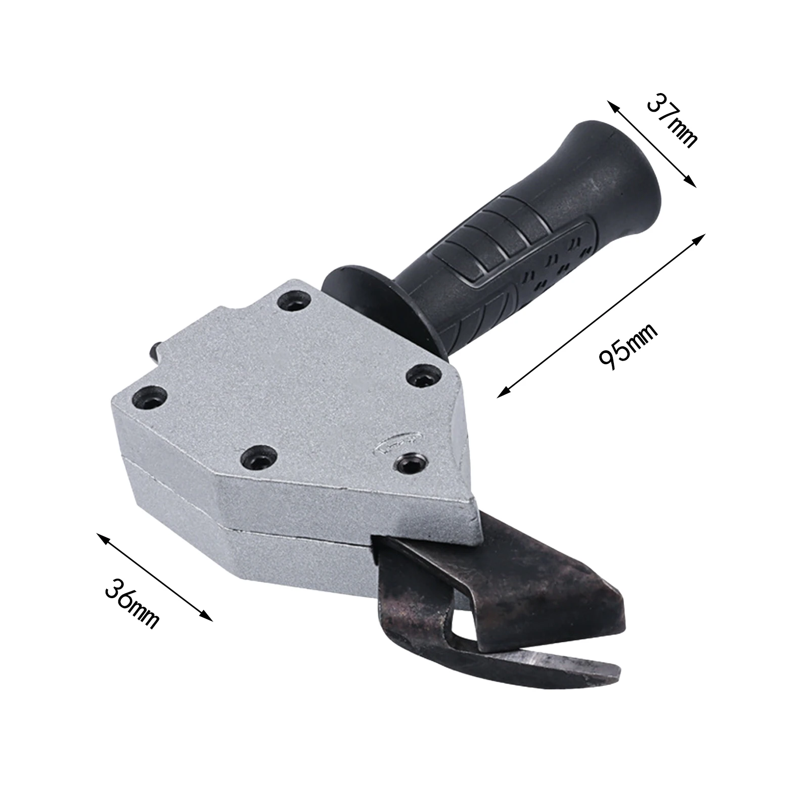 Electric Metal Cutting Shear Sheet Metal DIY Aluminum Plastic Easy Grip Non Slip Steel Electric Drill Shear Machine Cutting Tool 5