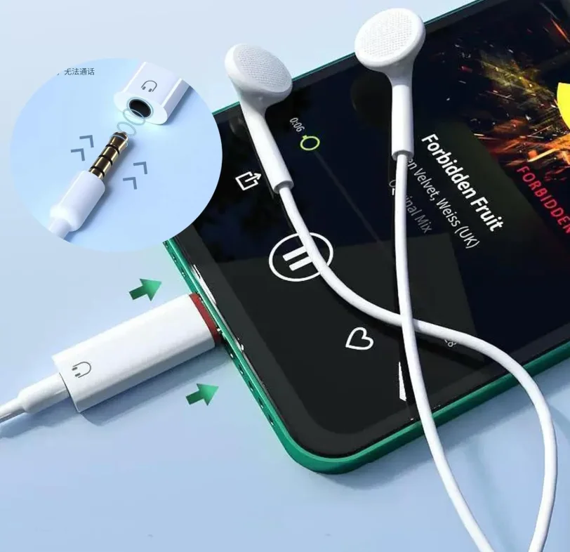USB C-3.5mm 오디오 어댑터, USB C-헤드폰 잭 어댑터, 타입 C Aux 오디오 동글 케이블 코드 호환 가능. USB A to C 어댑터 포함