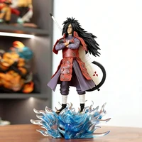 ⁦مجسم أنمي ناروتو المضيء لشخصية "أوتشيها مادارا" | Uchiha Madara Gatekeeper Edition LED Anime Figure⁩ - الصورة ⁦3⁩