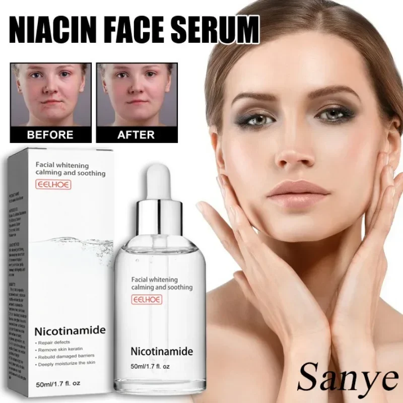 

Niacinamide Serum Dark Spot Remover Face Serum Whitening Moisturizing Pore Shrinking Hyaluronic Acid Korean Facial Skin Care