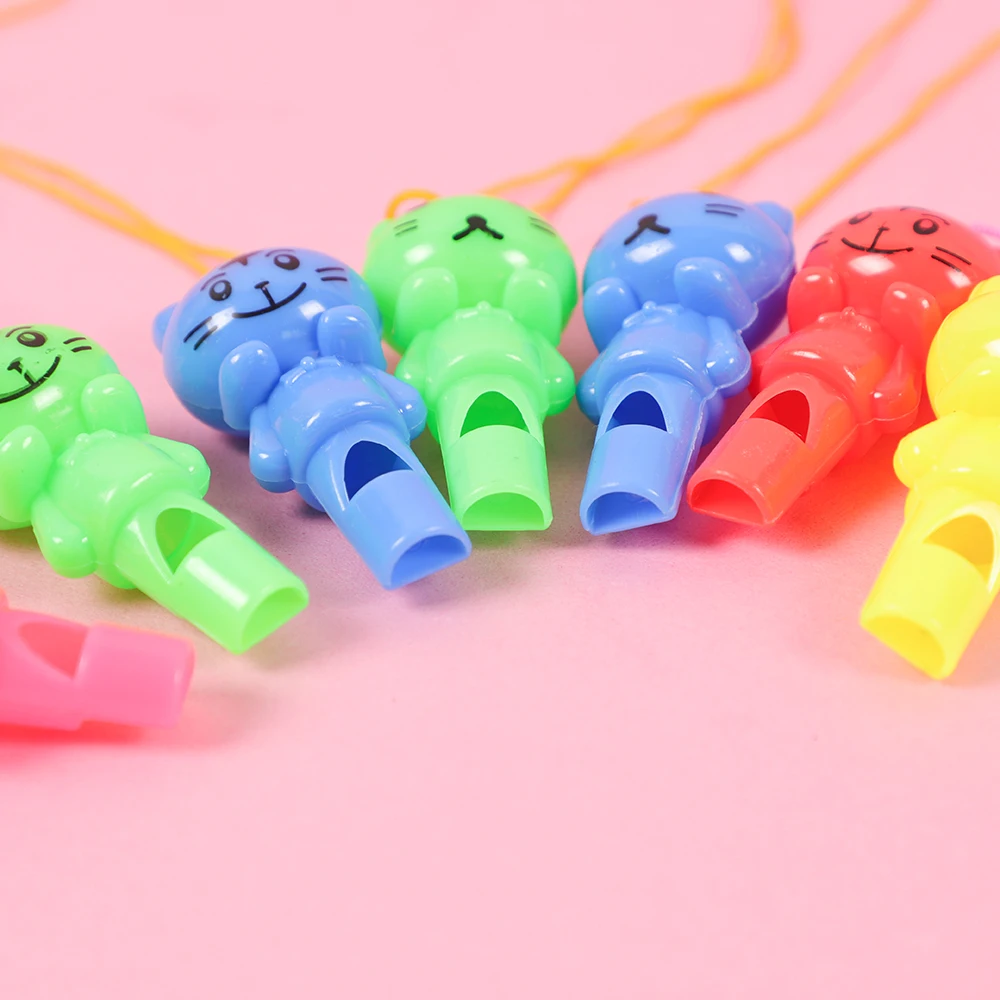 Cute Cat Football Whistles 20Pcs for Kids Birthday Party