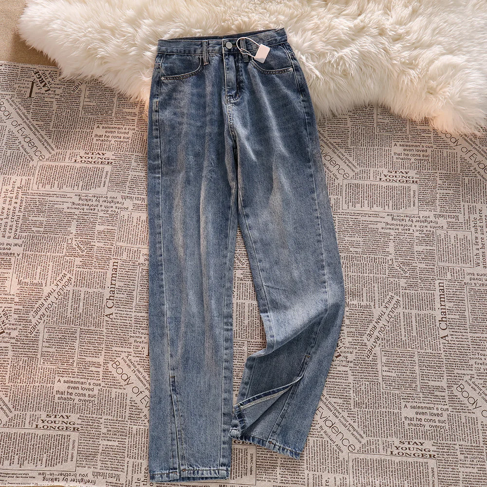 Circyy Jeans for Women Straight High 