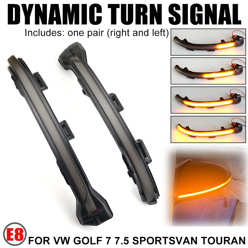 

Dynamic Blinker Turn Signal LED For VW Volkswagen Golf 7 Jetta MK7 VII MK7 Golf 7.5 GTI R Touran for VW arrow light