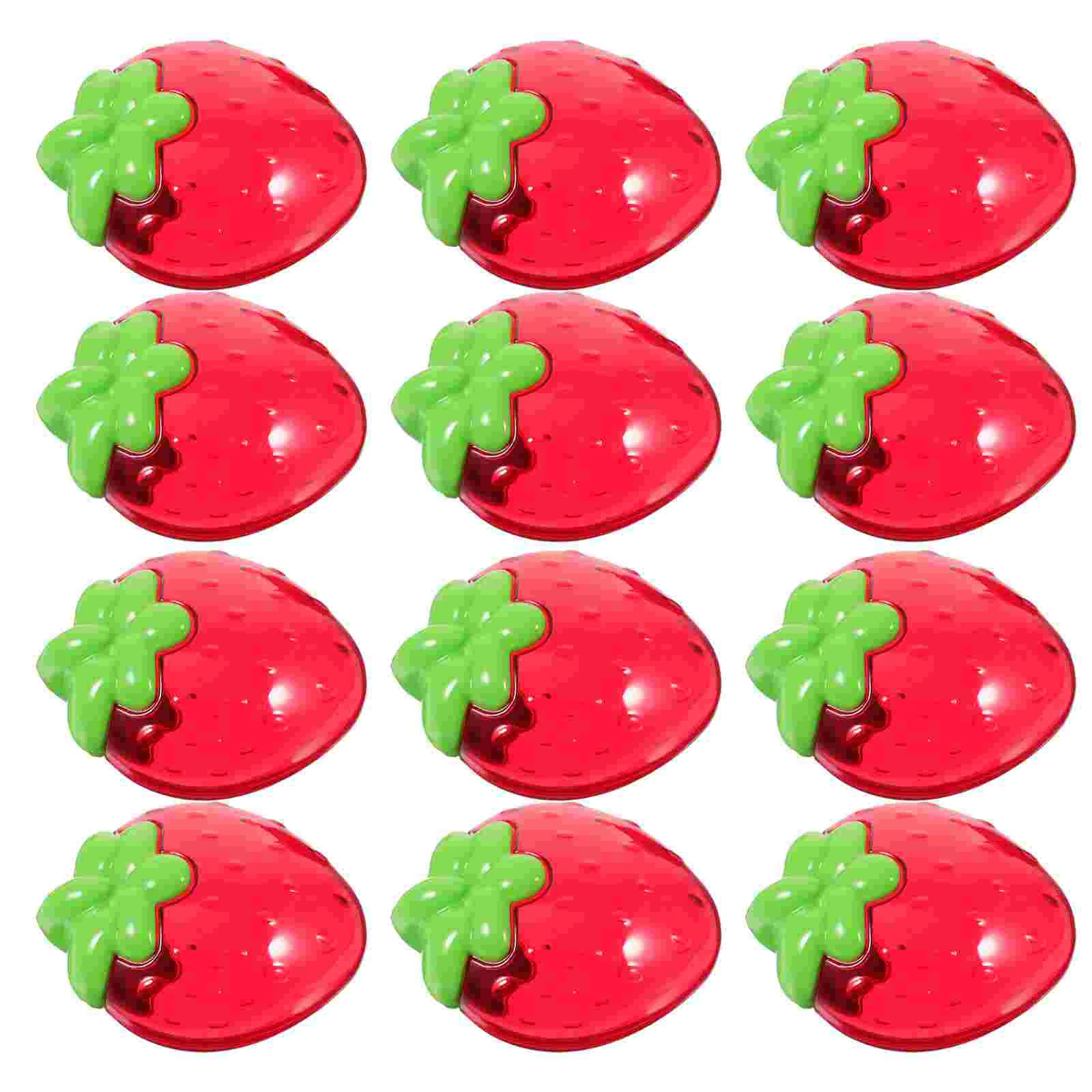 

12 Pcs Strawberry Shaped Packaging Box Gift Boxes Candy For Party Small Gifts Wedding Table Containers Chocolate Candies