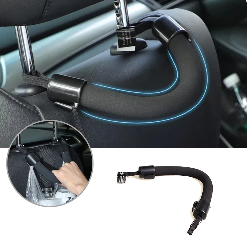 1PCS/2PCS Car Seat Back Armrest, Car Rear Seat Safety Handle, Multi