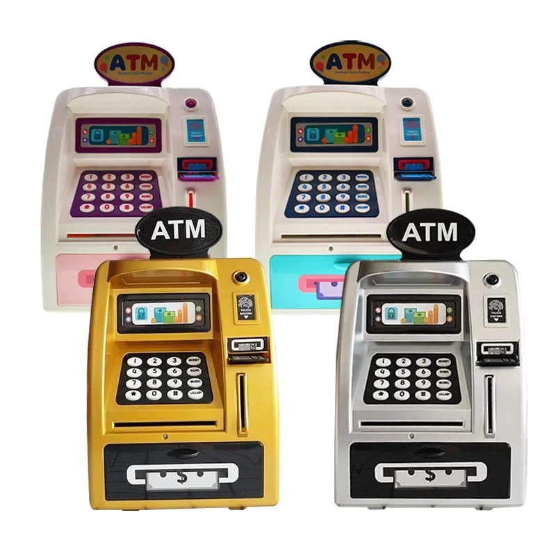 Atm Insurance Banks, Money Bank, Safe for Money, ATM Machine Piggy Bank 4