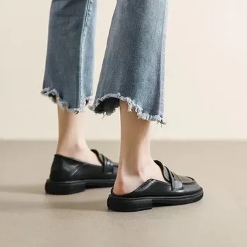 Women's Soft Sole Loafers - Comfortable Slip-On Flats, Suitable for Commuting and Casual Wear, Minimalist Design, Mother's Shoes 1