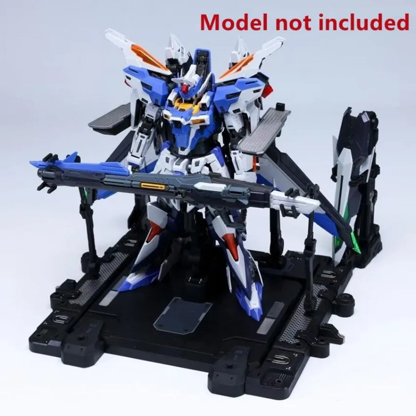 EW RG 1/144 Model Display Stand for Gundam Universal Platform Hangar Showcase Anime Action Figure Collection Toys Show Stage