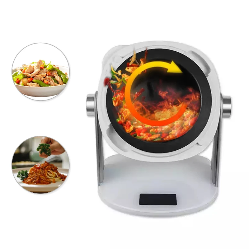 

Home Appliances Intelligent Electric Automatic Rice Cooker High-End Automatic Electric Stir-Frying Robot Food Cooking Machine