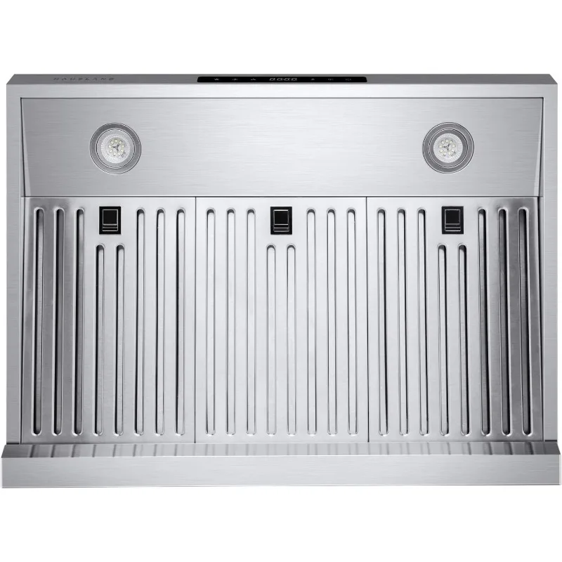 Hauslane Chef Series 30” PS10 Under Cabinet Range Hood PRO PERFORMANCE Stainless Steel Electric Stove Ventilator 3 Speed Exhaust 6