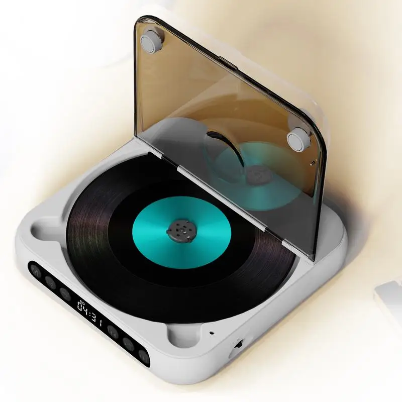 휴대용 CD플레이어 블루투스 스피커, 스테레오 HiFi 음악 디스크 플레이어, CDWalkman 제어, FM 라디오, 자동차 CD플레이어, USB AUX 재생