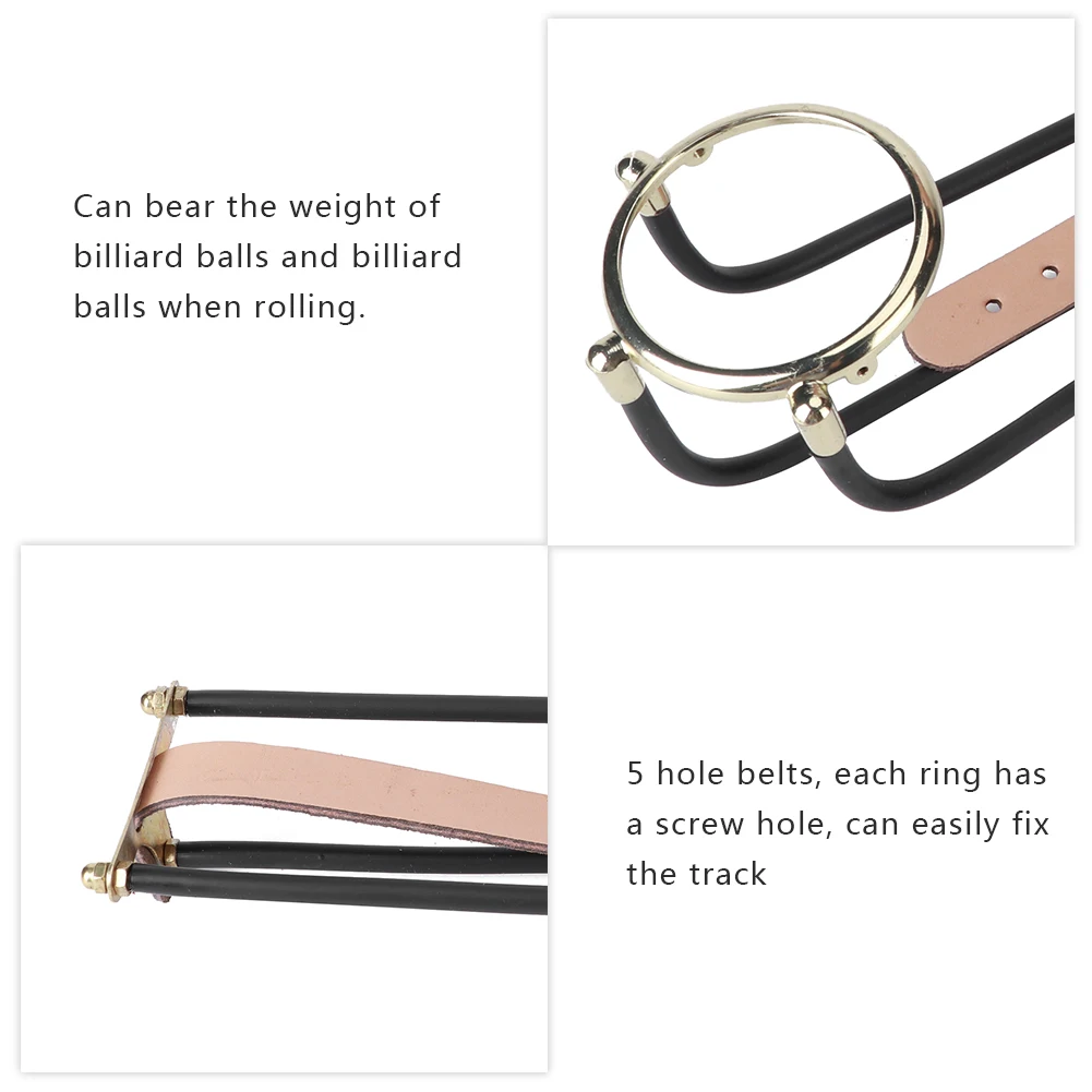Billiard Ball Rail Pocket for Billiards Table Replacement with Net Billiards Table Parts