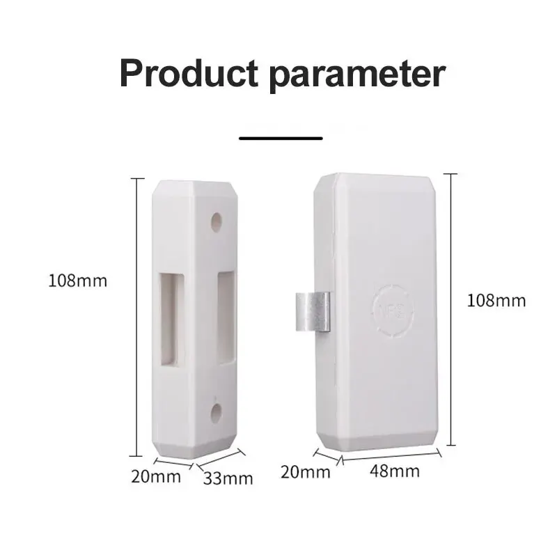 NFC Smart Drawer Lock Tuya APP/EM Card Unlock No Hole File Cabinet Furniture Electronic Keyless Invisible Sensor Locks Switch