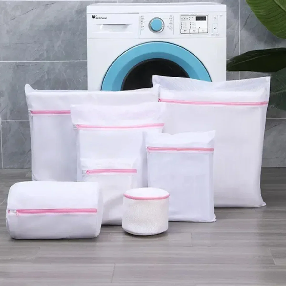 6pcs Laundry Bag Set Anti-tangling Mesh Bag Sorting and Cleaning Underwear and Sweaters Home Laundry Helper Anti-color Change 2
