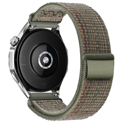 Nylon Loop Wristband - 20mm/22mm, Stylish and Durable Strap for 20mm (Army Green)