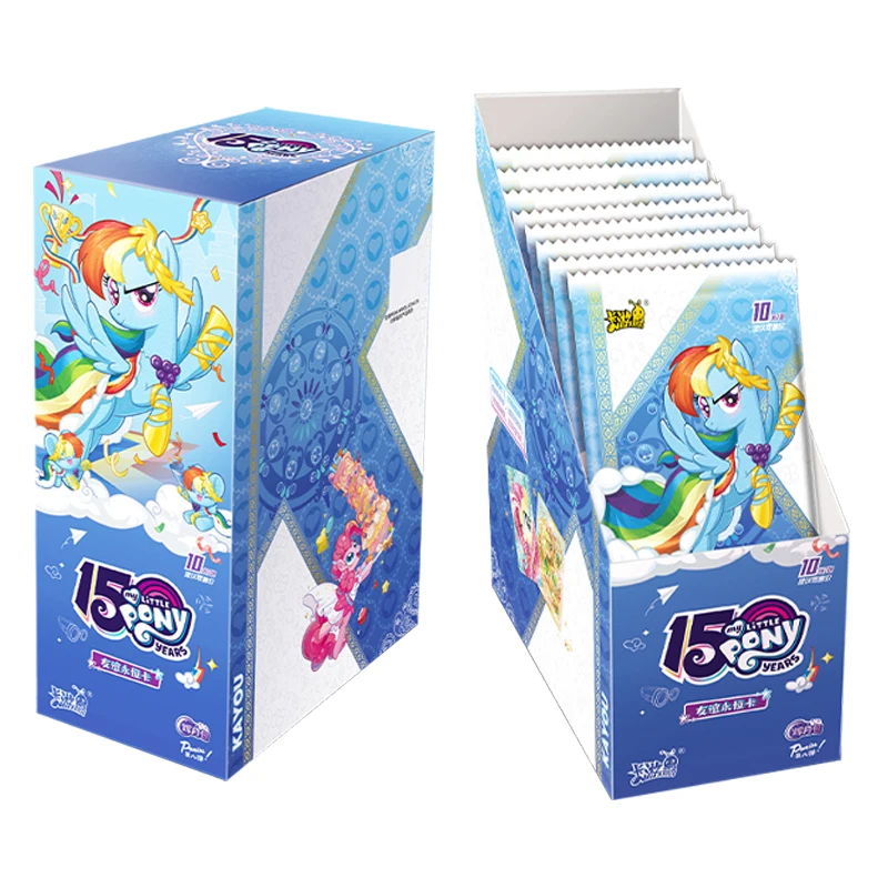 KAYOU Genuine My Little Pony Cute & Funny Party Collectible Cards