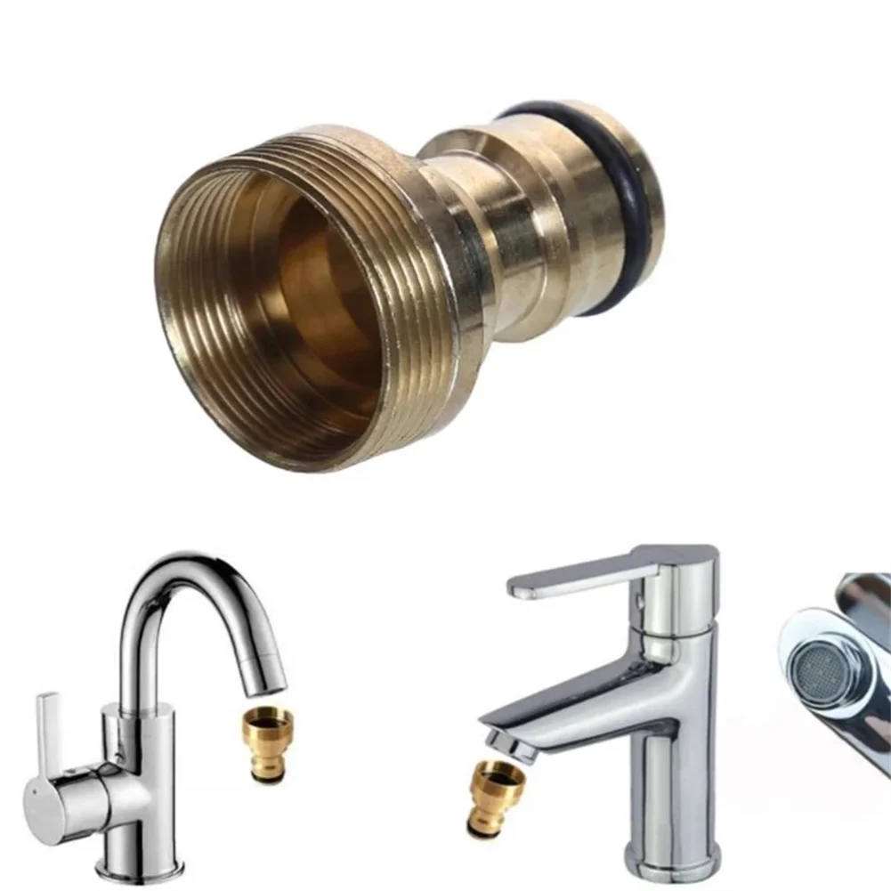 

Brass Faucet Tap Quick Connector G3/4 Male Thread Hose Pipe Adapter Fitting Basin Joint Basin Faucet Conversion Interface