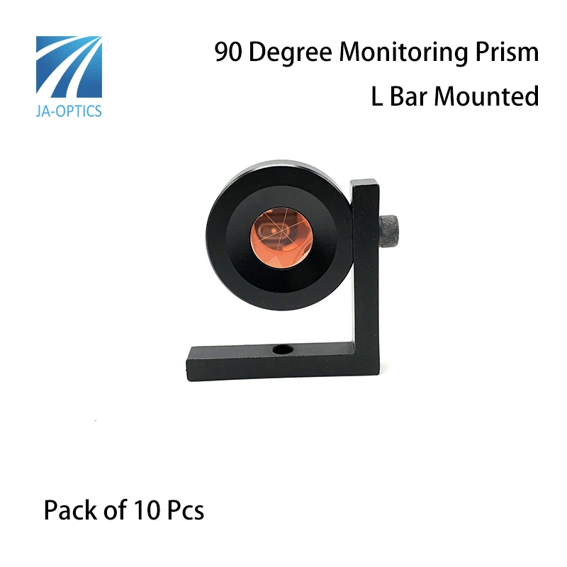 JA-OPTICS 펙 미니 프리즘, L 바, 측량 및 매핑용 90도 모니터링 프리즘, 25.4mm(1인치), 10개 JA-OPTICS 펙 미니 프리즘, L 바, 측량 및 매핑용 90도 모니터링 프리즘, 25.4mm(1인치), 10개