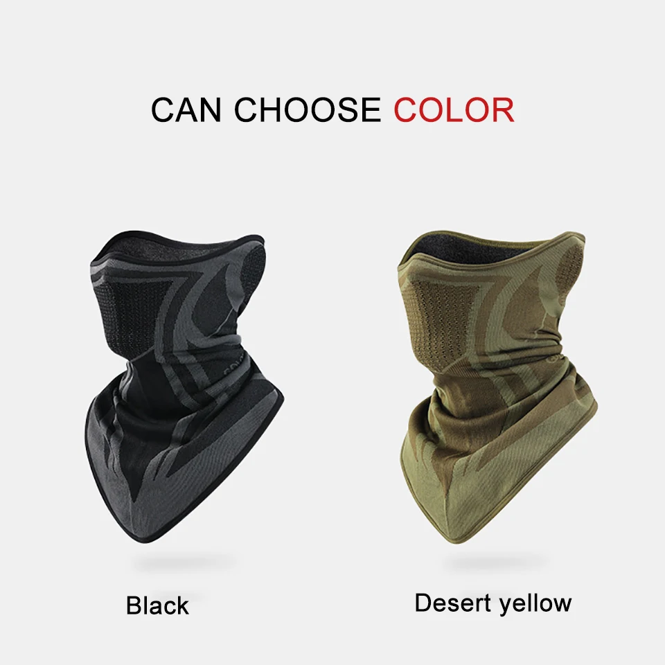 Outdoor Winter Neck Warm Cycling Skiing Face Mask Motorcycle Bicycle Breathable Bandana Sports Scarf Hiking Windproof Mask 2