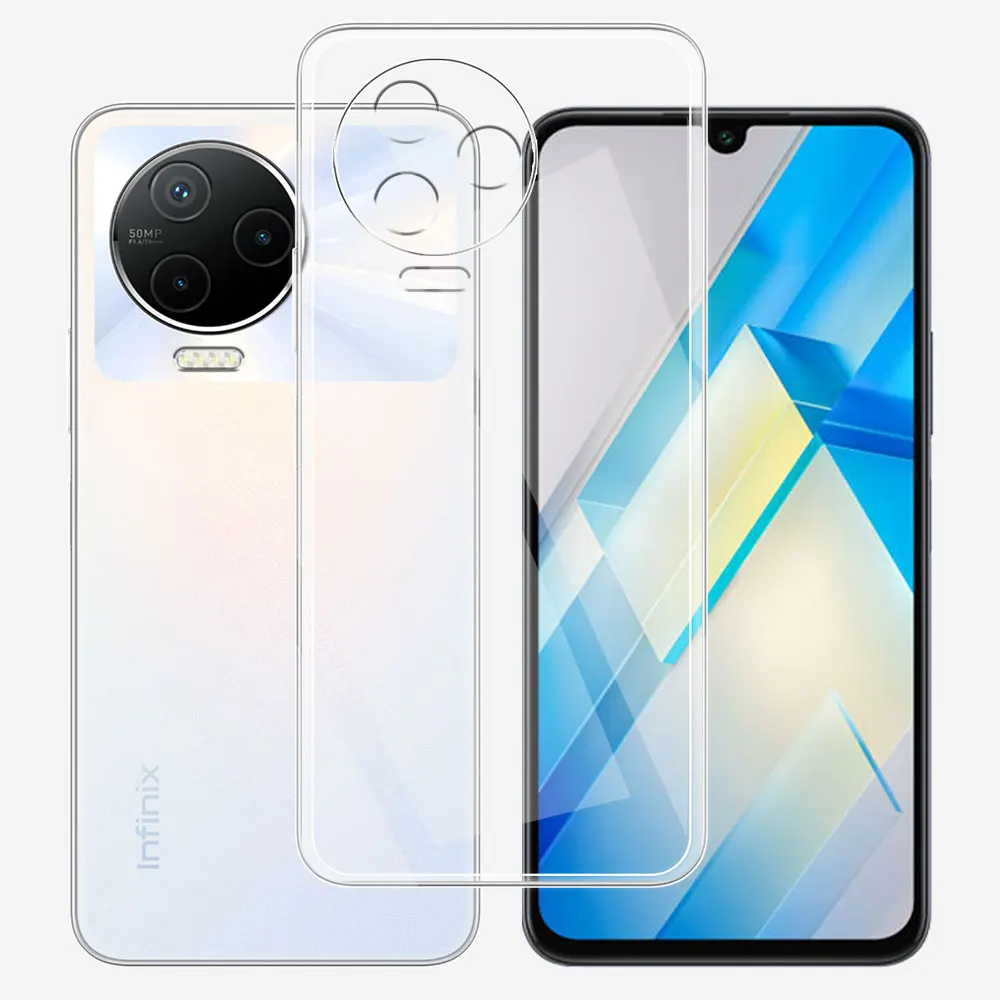 Transparent Silicone Soft Phone Cover