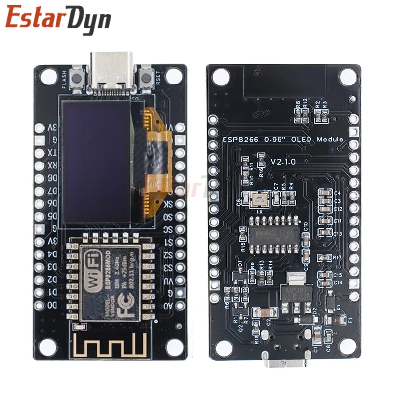 รูปสินค้า บอร์ดพัฒนา IoT ESP8266 V3 พร้อมจอ OLED ควบคุมอุปกรณ์ได้ทุกที่
