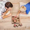 OX Chess Interaction Leisure Board Game Funny Developing Intelligent Parent-Child Toys Family Party Table Game Toy 2