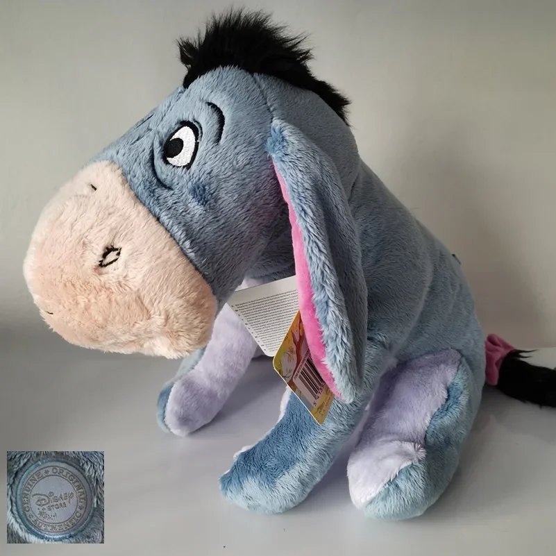 

Original Disney 35cm Winnie the Pooh Bear Friend Blue Eeyore Donkey Stuffe Animal Soft Doll Plush Toy Boy Birthday Children Gift