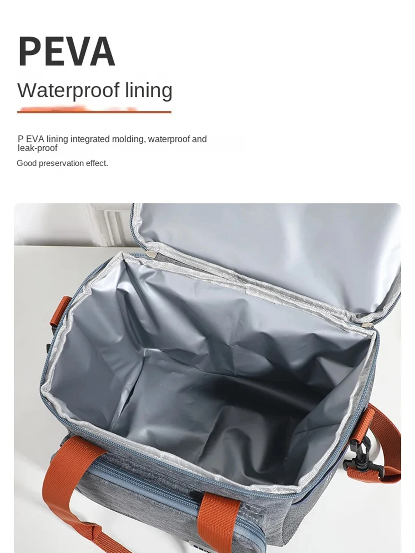 Portable Double Layer Lunch Bags Food Box Durable Camping Oxford Backpacks Icebox Large Capacity Picnic Durable BBQ Outdoor BBQ Best Sellers In Luggage, Bags