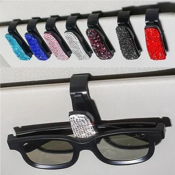 Rhinestone Visor Clip Holder 1
