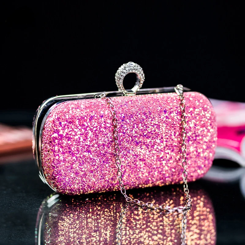 bright pink designer bag