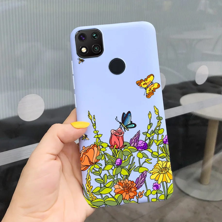 Чехол для Xiaomi Redmi 9C, задняя крышка для Redmi 9 Active, модный тонкий  мягкий силиконовый чехол с леопардовым принтом для телефона Xiaomi Redmi9C  NFC 9 C Capa | AliExpress