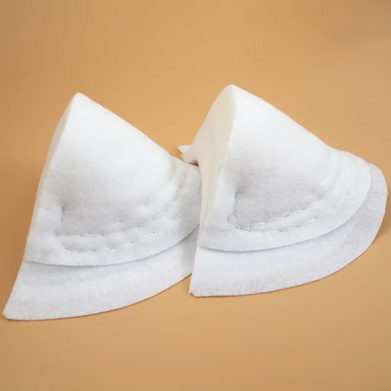 Super Big Size Thickening 42mm Semicircle White Cotton Shoulder ad for Suit Coat Wedding Dress Dkirt Clothes Shoulder Pad