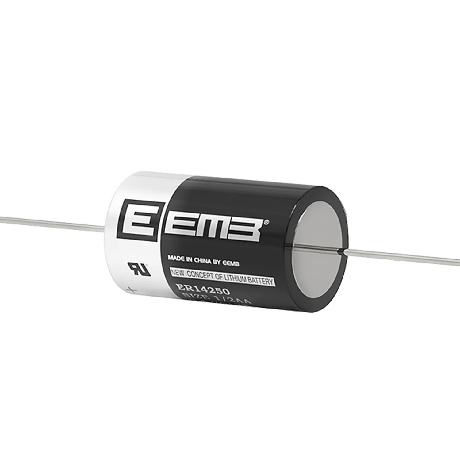 Batterie 3 6 Volt Batteria Al Litio SAFT LS14250 3.6V 1200mAh - Tipo CR1/2 AA, Con Filo Assiale, Nuova, Made In France Nuova Francia